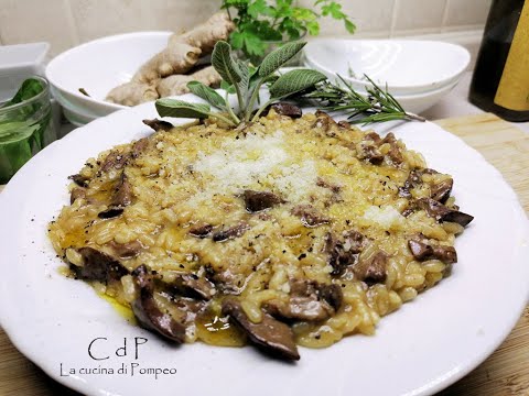 RISOTTO CON I FEGATINI DI POLLO