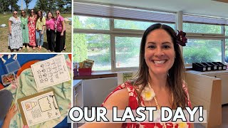 The Last Two Days of School in First Grade 2025 // First Grade Teacher Vlog - End of Year!