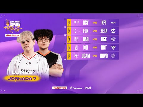 JORNADA 7 - CHALLENGERS SPAIN: RISING MEDIAMARKT - SPLIT 1 2025 - VALORANT