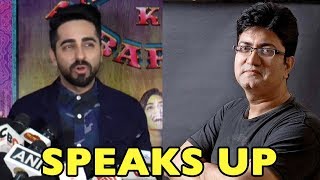 Ayushmann Khurrana SPEAKS UP On New CBFC Chief Prasoon Joshi At Bareilly Ki Barfi Screening