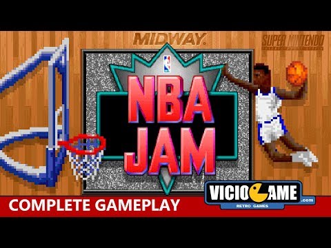 🎮 NBA Jam (Super Nintendo) Complete Gameplay