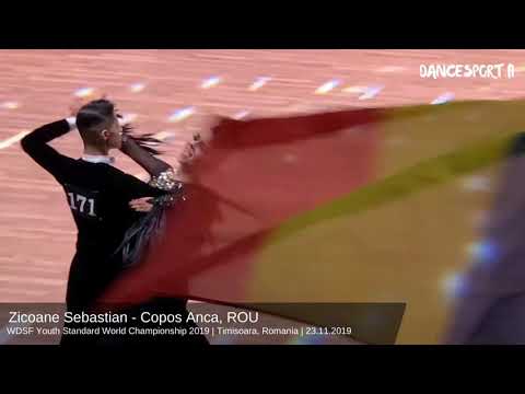 Sebastian - Anca, ROU | Final Tango | WDSF Youth Standard World Championship 2019
