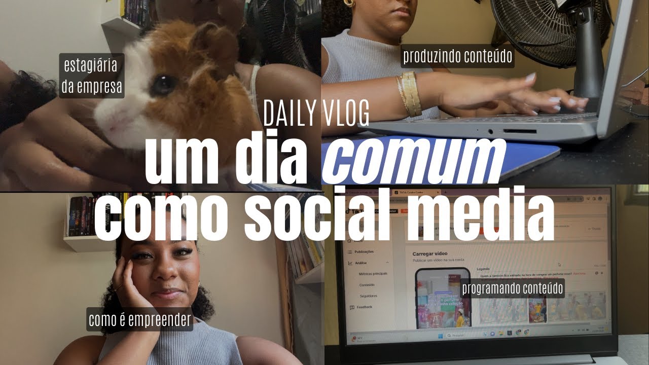 UM DIA COMUM (E REAL) COMO SOCIAL MEDIA | Alinhamento com a equipe e a verdade sobre empreender