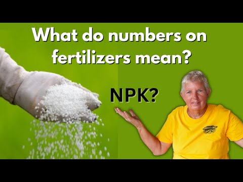 What do the numbers on fertilizers mean? NPK Ratio