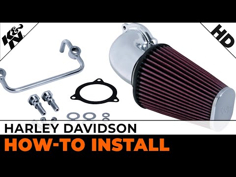 Harley Davidson [#63-1122P] Air Intake Installation