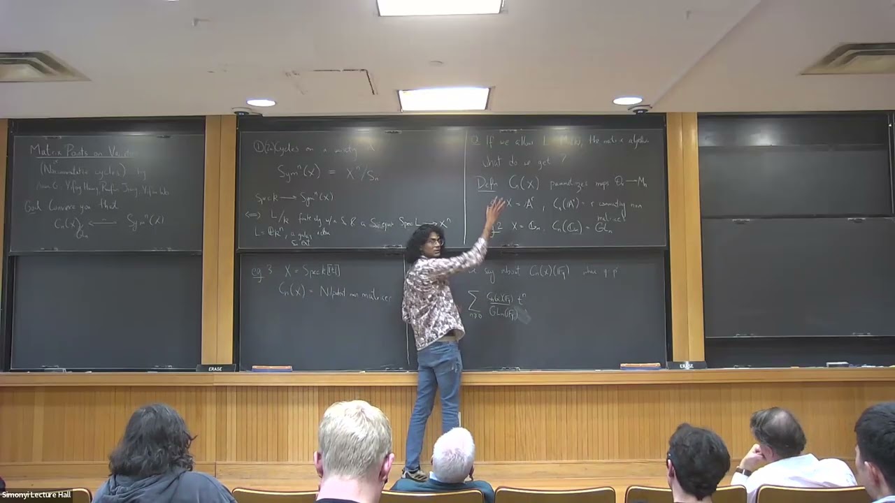 Matrix Points on Varieties