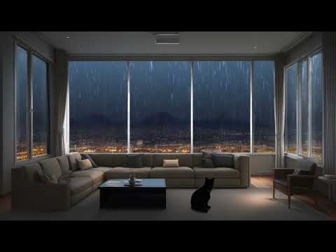 Winter London Night Jazz - Soft Jazz Piano Instrumental Music - Soothing Background Music for Sleep