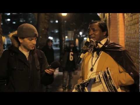 Mr. Green "Live from the Streets" in Northampton with Motown Benny, the Morris Dancers and Blacastan