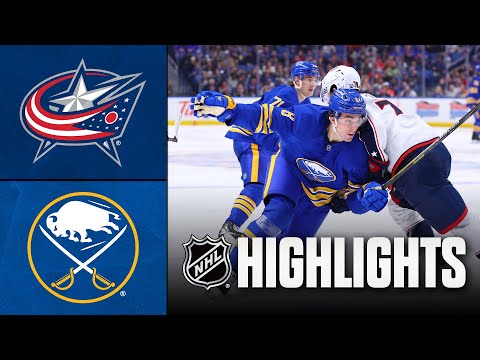 NHL Highlights | Blue Jackets vs. Sabres | October 28, 2025