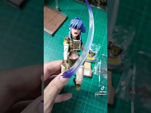 unboxing tunshi studio leona heidern from. metal slug xx.