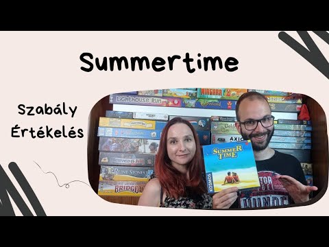 Nyaralás utószezonban: Summertime társasjáték játékbemutató és szabályismertető - Társasozz Okosan!