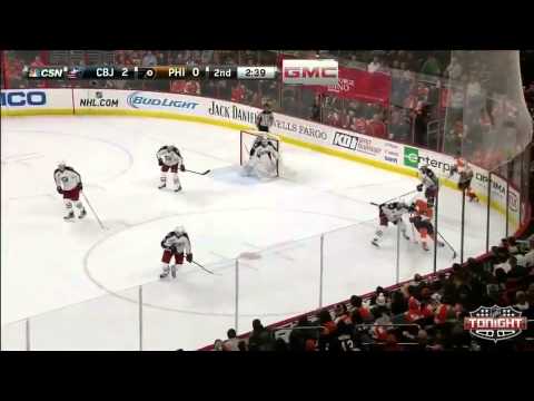 Game 57. Philadelphia Flyers vs Columbus Blue Jackets (17 february 2015)