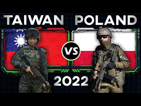 Taiwan vs Poland Military Power Comparison 2022