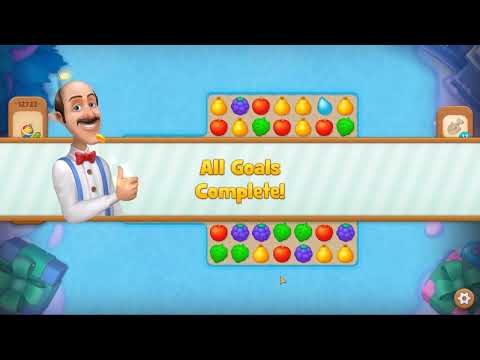 Gardenscapes level 12722 Gameplay #Bubunka
