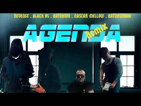 AGENDA (Remix) - BLACK'ØS, Revenge, Batuhwn, NM (Audio Visualizer) | 🇫🇷🇬🇧🇹🇷🇧🇬