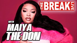 Maiya The Don Interview - Cosign From Lil' Kim, Touring With Flo Milli, Success of Hit Song 'Telfie'