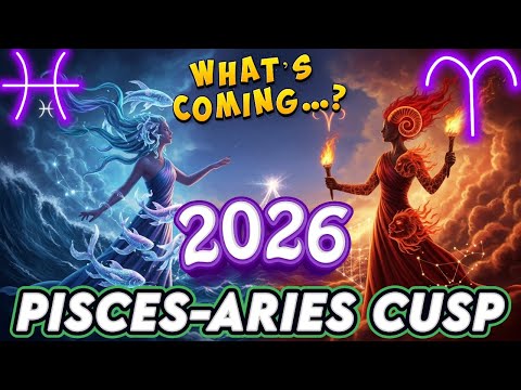 2026 PISCES ARIES CUSP Detailed Horoscope: Claim Your Destiny