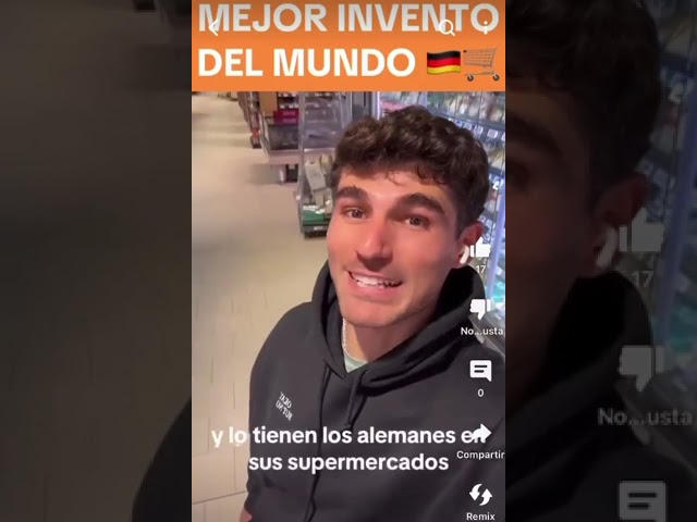 Así de fácil es comprar en un supermercado alemán (Rewe)