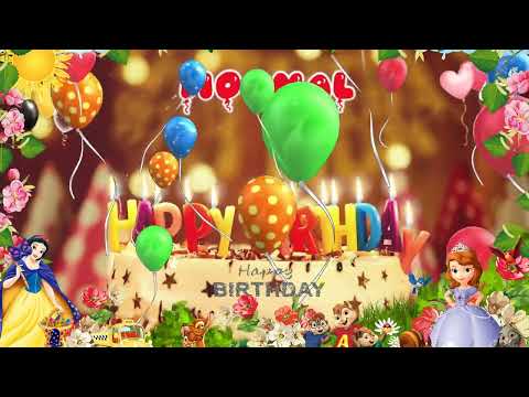 MOOMAL Birthday Song  Happy Birthday Moomal 480p