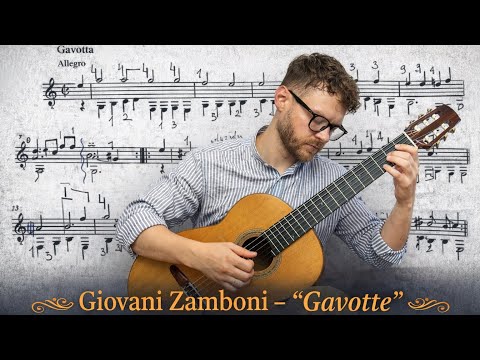 Giovani Zamboni - "Gavotte" from Sonata no. 9 plays Artiom Galuza • sheet music ⬇️