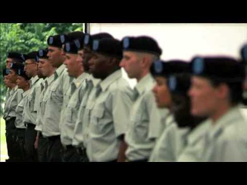 US Army Basic Training: Night Infiltration Course Video - Inspection - Army Values - Night Training