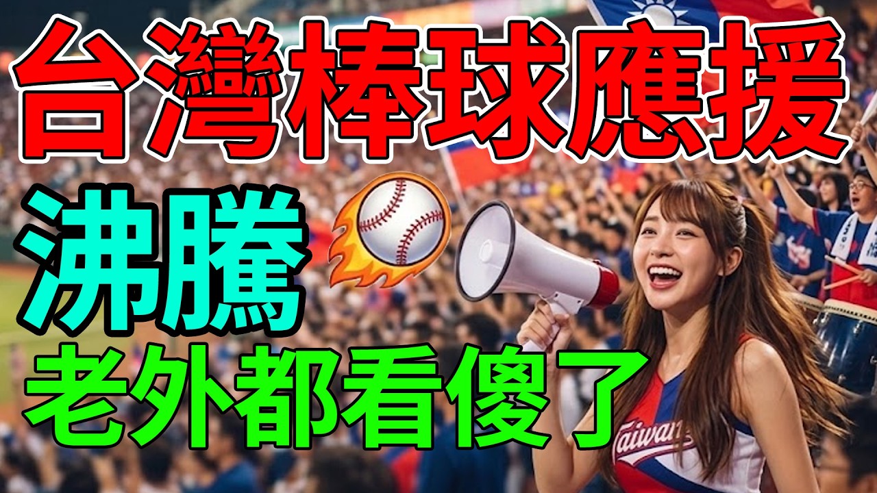 震撼國際棒壇！台灣球迷的「台式應援」紅遍全球，外媒驚呼：這才是真正的棒球聖地！#台灣棒球#台式应援#啦啦隊#为台灣加油#台灣之光#棒球聖地