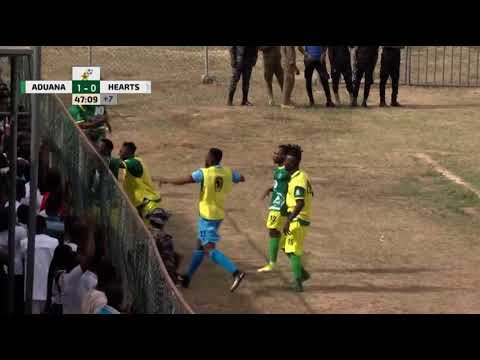 ADUANA STARS 1-0 HEARTS HIGHLIGHTS | GPL WEEK 20