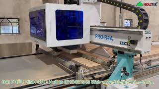 MÁY CNC NESTING 4 Đầu Holztek Pro-R4A Holztek Ra hàng cực nét 👍👍👍