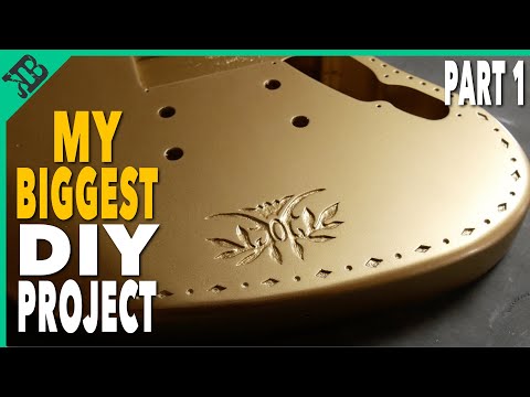 My Biggest DIY Guitar Project Yet | #DIYKitChallenge22 | Guitar Tweakz
