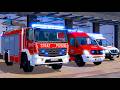 Emergency Call 112 Polish JRG Special Unit Firefighters Responding 4K