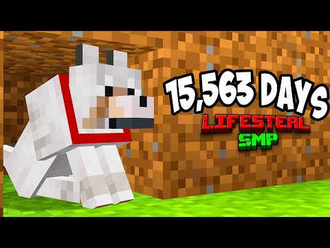 This Minecraft dog is 15,563 days old...