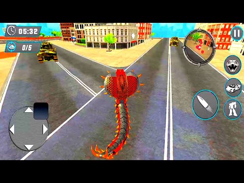 Snake Robot Transform Battle: Robot Car Driving🐍 - New Robot Shooter Gameplay