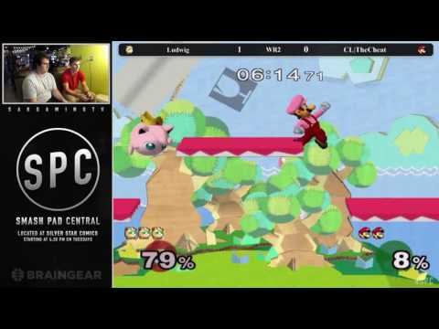 SPC18 WR2 - Ludwig (Jigglypuff) vs CL|TheCheat (Luigi)
