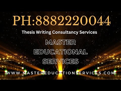 Thesis Writing Services