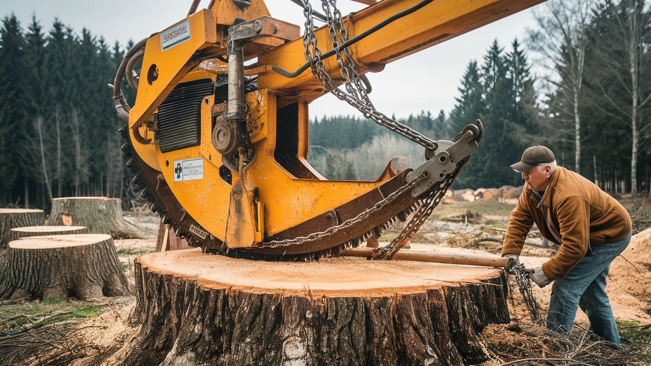 EXTREME Dangerous Fastest BIG Chainsaw Cutting Tree MACHINES | Monster Stump Removal Excavator #2