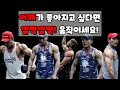 어깨운동의 가동범위(사이드레터럴레이즈.벤트오버레터럴레이즈)