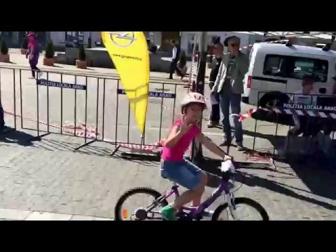 Cupa Aradului la ciclism: Bianca, Naomi, Flaviu & Alisa