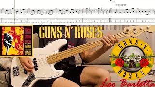 Right Next Door To Hell - Bass Cover + TAB | @gunsnroses @DuffMcKaganOfficial