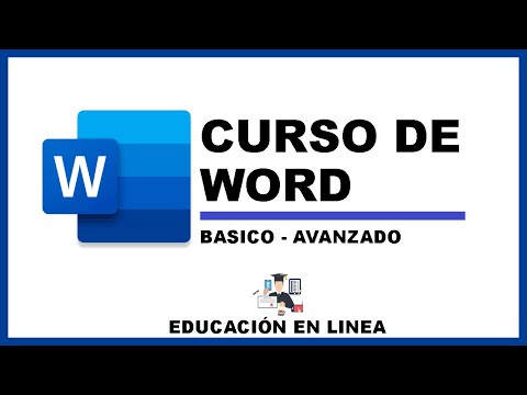 CURSO DE WORD. TUTORIAL COMPLETO. Empieza desde cero Termina en un nivel Avanzado.