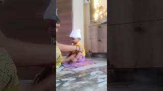 shivaansh ne first rakhi kese bnai