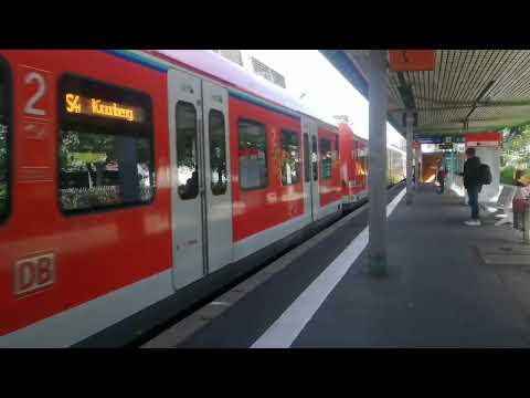 Einfahrt S4 in Eschborn Richtung Kronberg (02.06.22)