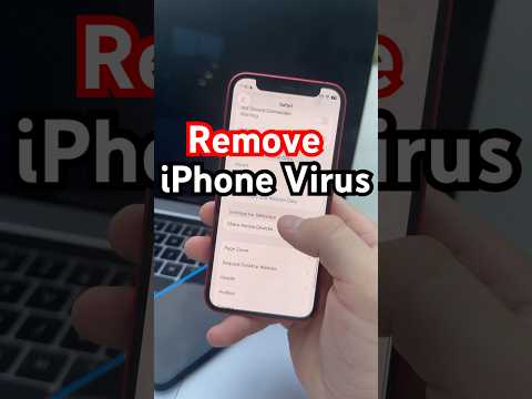 How to Remove iPhone Virus!