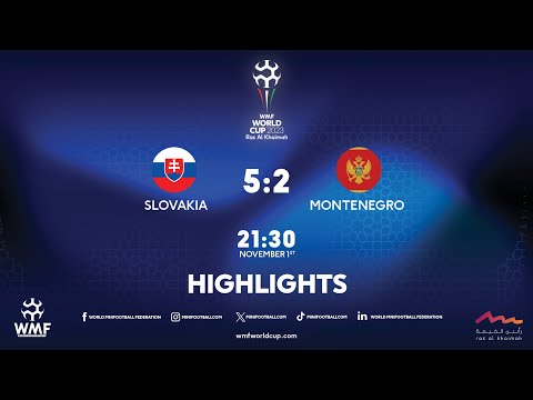 WMF World Cup 2023 I Day 7 I Slovakia - Montenegro I Highlights
