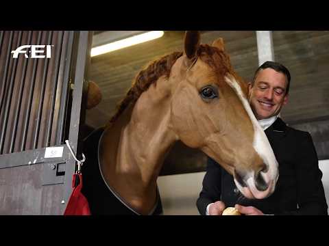 Patience over pressure and trust over timelines, for Justin Verboomen 🥰 | FEI Dressage World Cup™