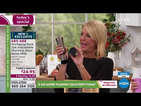 HSN | Kitchen Gifts featuring Chef Wolfgang Puck 12.17.2019 - 01 AM