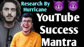 Secret YouTube Success Mantra 🔥 Research By Hurricane 🔥 Part-2