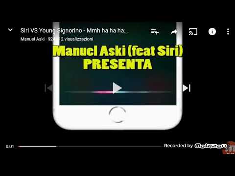 Young signorino vs siri con PESOPOMÀ e DARWIN20
