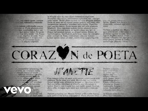 Jeanette - Corazón de Poeta (Lyric Video. Remasterizado)