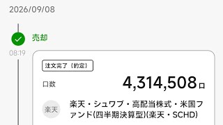 25歳資産1200万円貧乏人 560万円分の楽天SCHDの利益確定報告！電線銘柄下落！米国イラン戦争激化？ トランプさん、中間選挙勝利で成人米国人に5000ドルお金配りする可能性 原油高加速