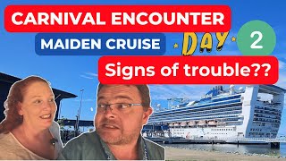 Carnival Encounter Cruise Maiden Voyage 80's Cruise Day 2 Vlog